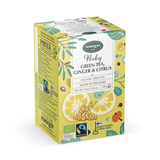 Perky Organic Green Tea, Ginger & Citrus 20-Pack