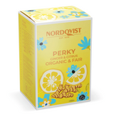 Perky Organic Green Tea, Ginger & Citrus 20-Pack