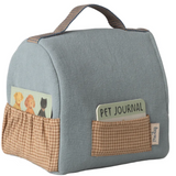 Maileg Pet Carrier, Dusty Blue