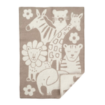 Klippan Picnic 100% Wool Baby Blanket, Taupe (10239060738335)