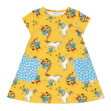 Pippi Longstocking Kids' Dress, Confident Yellow