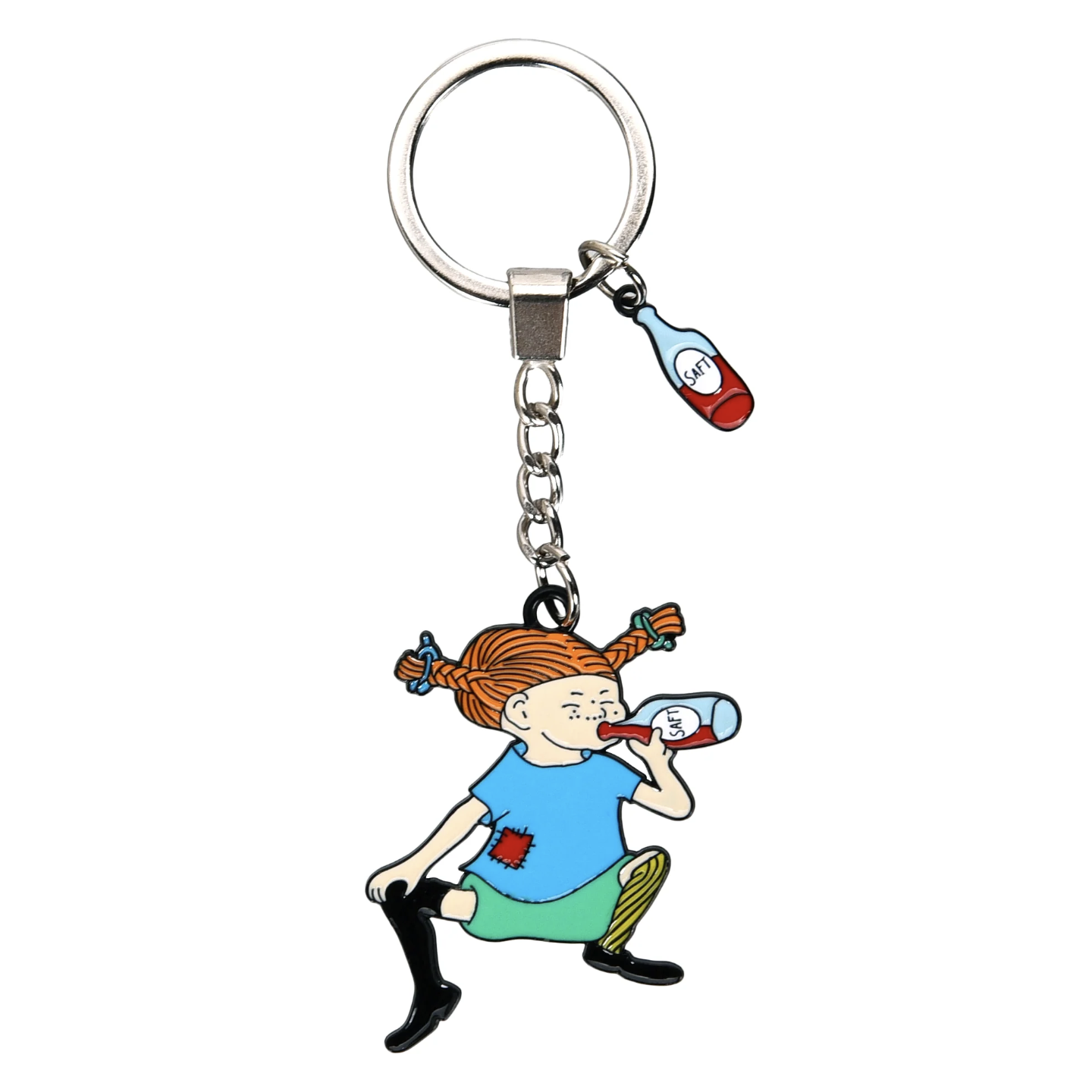 Pippi Longstocking Key Ring, Saft (10237189030175)