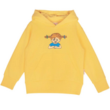 Pippi Longstocking Kids Hoodie, Yellow