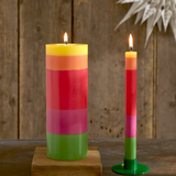 Poinsettia Candle