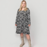 Moomin Womens' Dress Primrose, Black - White