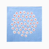 Marimekko Flower Boquet Serviette 20-Pack, Small Light Blue