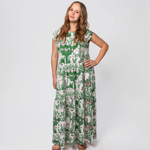 Moomin Womens' Dress Pulmu Spring Chestnut, Rose-Green (10257863672095)