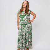 Moomin Womens' Dress Pulmu Spring Chestnut, Rose-Green (10257863672095)