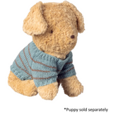 Maileg Puppy Supply Small Sweater, Dusty Blue