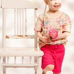 Ma-ia River Kids' Shorts, Hot Pink (10257601167647)