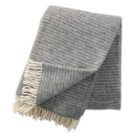 Klippan Ralph 100% Wool Throw, Light Grey (10159100952863)
