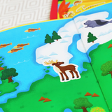 Maps Re-useable Sticker book