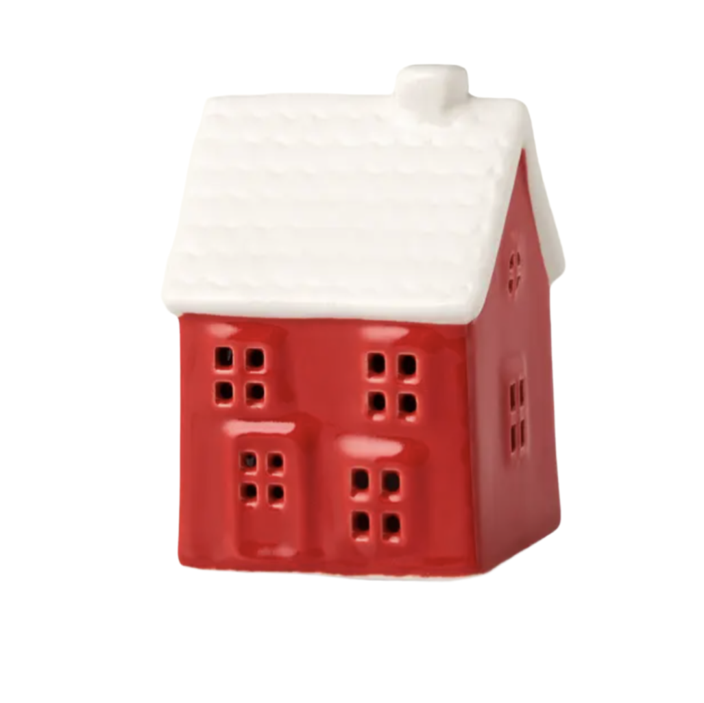 Mini Nordic Red House Led-Light (10088190509343)
