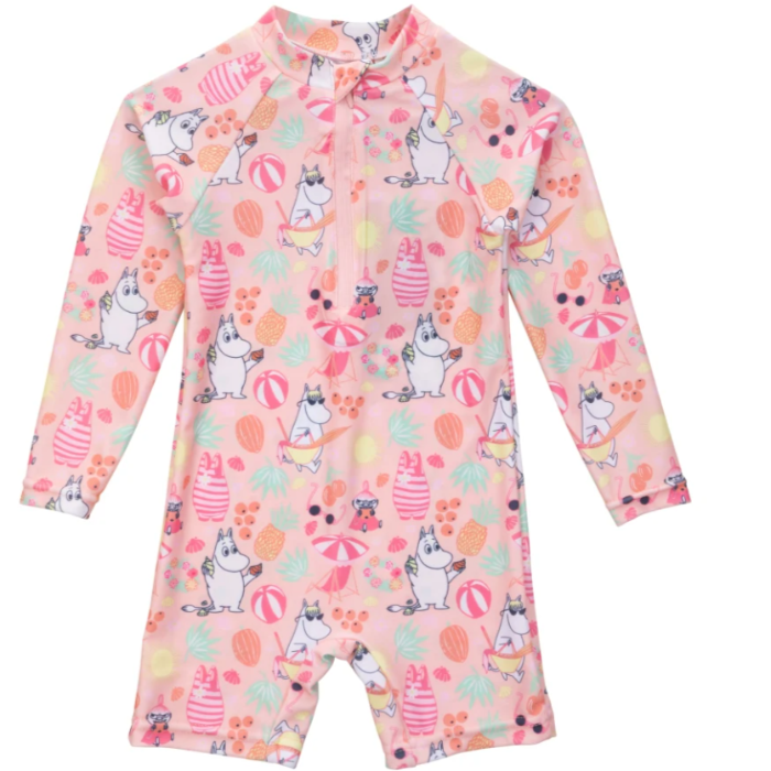 Moomin Riverside Baby Swimsuit, Pink (10254149452063)