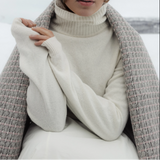 Havas 100% Wool Throw, Olive