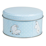 Moomin Small Round Tin, Moominmtroll 9.5cm