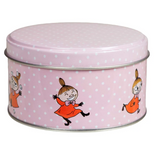 Moomin Small Round Tin, Little My 9.5cm