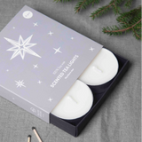 Scented Large Tea Light Candles 4-Pack, Northern Star