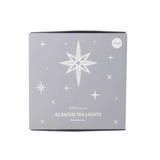 Scented Large Tea Light Candles 4-Pack, Northern Star