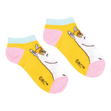 Snorkmaiden Dreaming Women's Ankle Socks, Yellow (9536790364447)