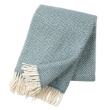 Klippan Samba 100% Wool Throw, Lead Grey