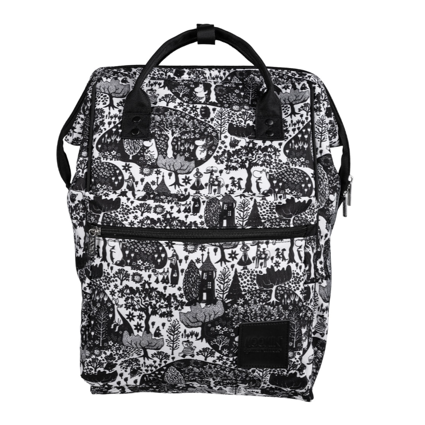 Moomin Samu Backpack Park, Black-White (10224811639071)