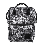 Moomin Samu Backpack Park, Black-White (10224811639071)