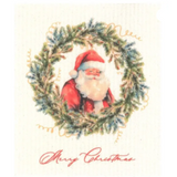 100% Biodegradable Dishcloth, Santa Merry Christmas