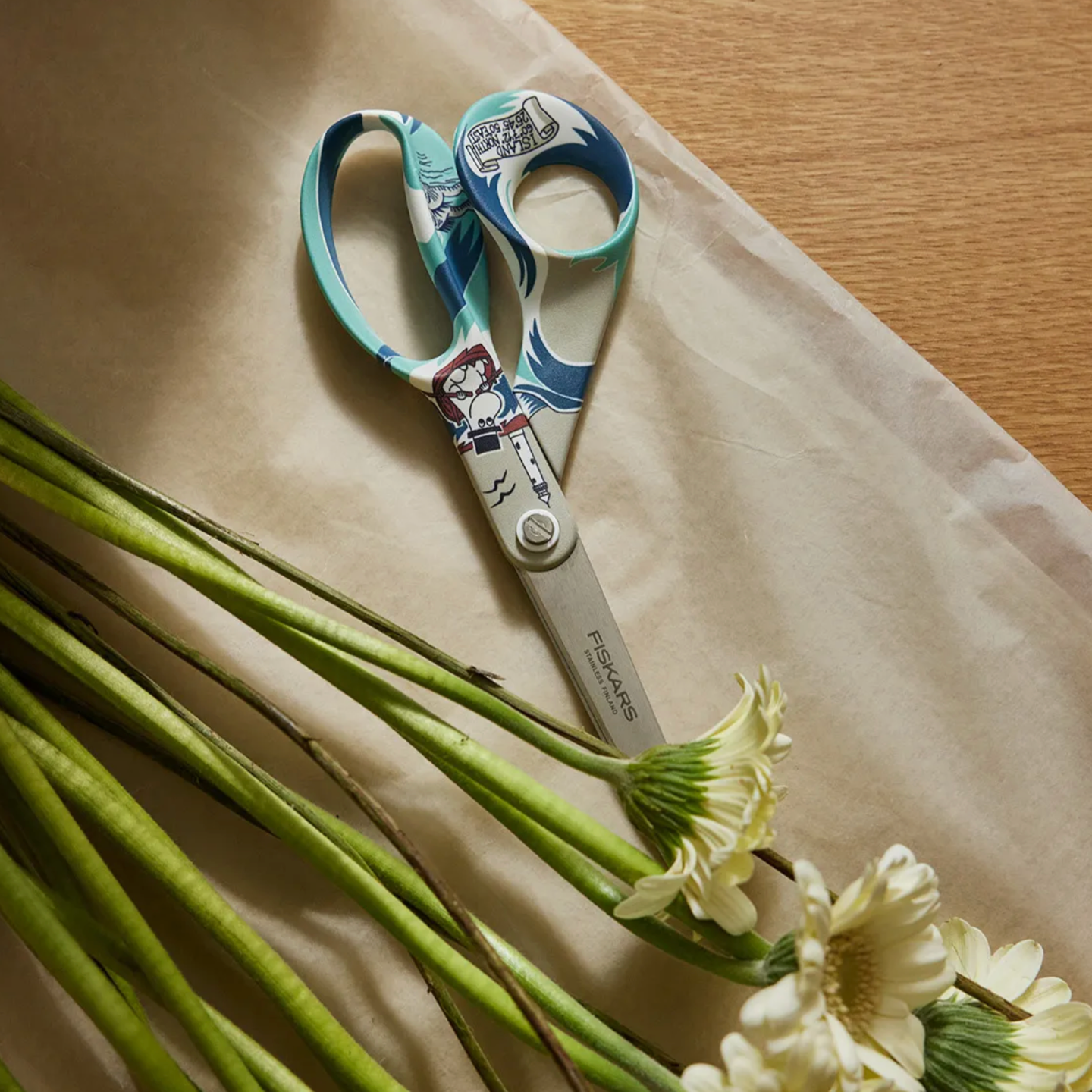 Moomin Scissors by Fiskars, Moominpappa (6883590438977)