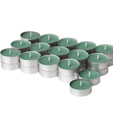 Ikea Hedersam Tea Light Candle, 30-Pack, Fresh Grass (10223695036703)