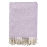 Klippan Preppy Wool Throw, 130x200cm, Lilac