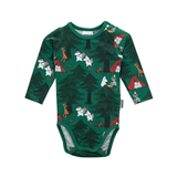 Moomin Tent Life Baby Body, Green