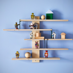 Ikea Lustigt Wall Storage (9483030298911)