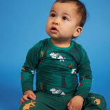 Moomin Tent Life Baby Body, Green