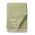 Klippan ZigZag 100% Wool Throw, Leaf Green (9045425324319)