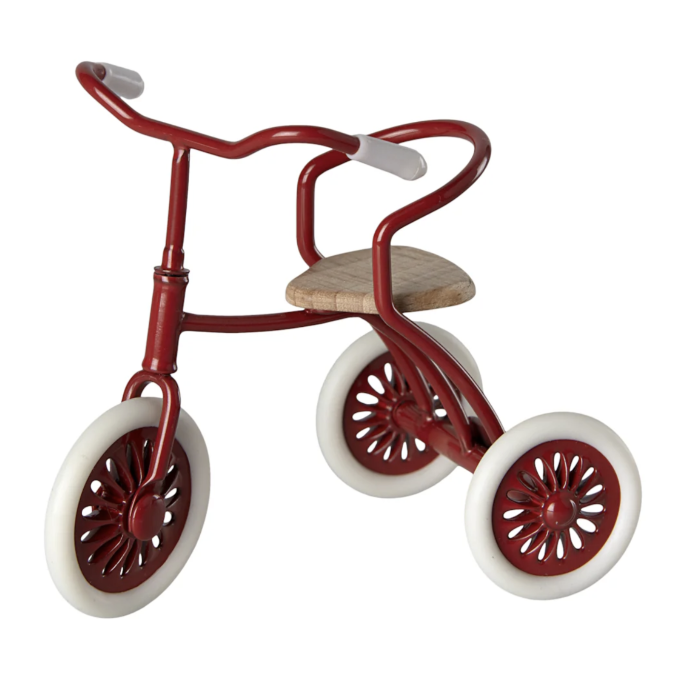 Maileg Abri à Tricycle Mouse Red 2024 (9202588385567)