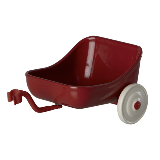 Maileg Tricycle Trailer Mouse Red (9202580914463)