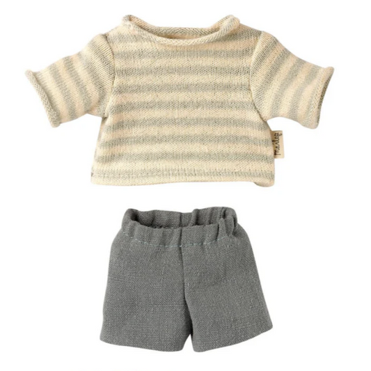 Maileg Teddy Junior Blouse and Shorts (9205442674975)