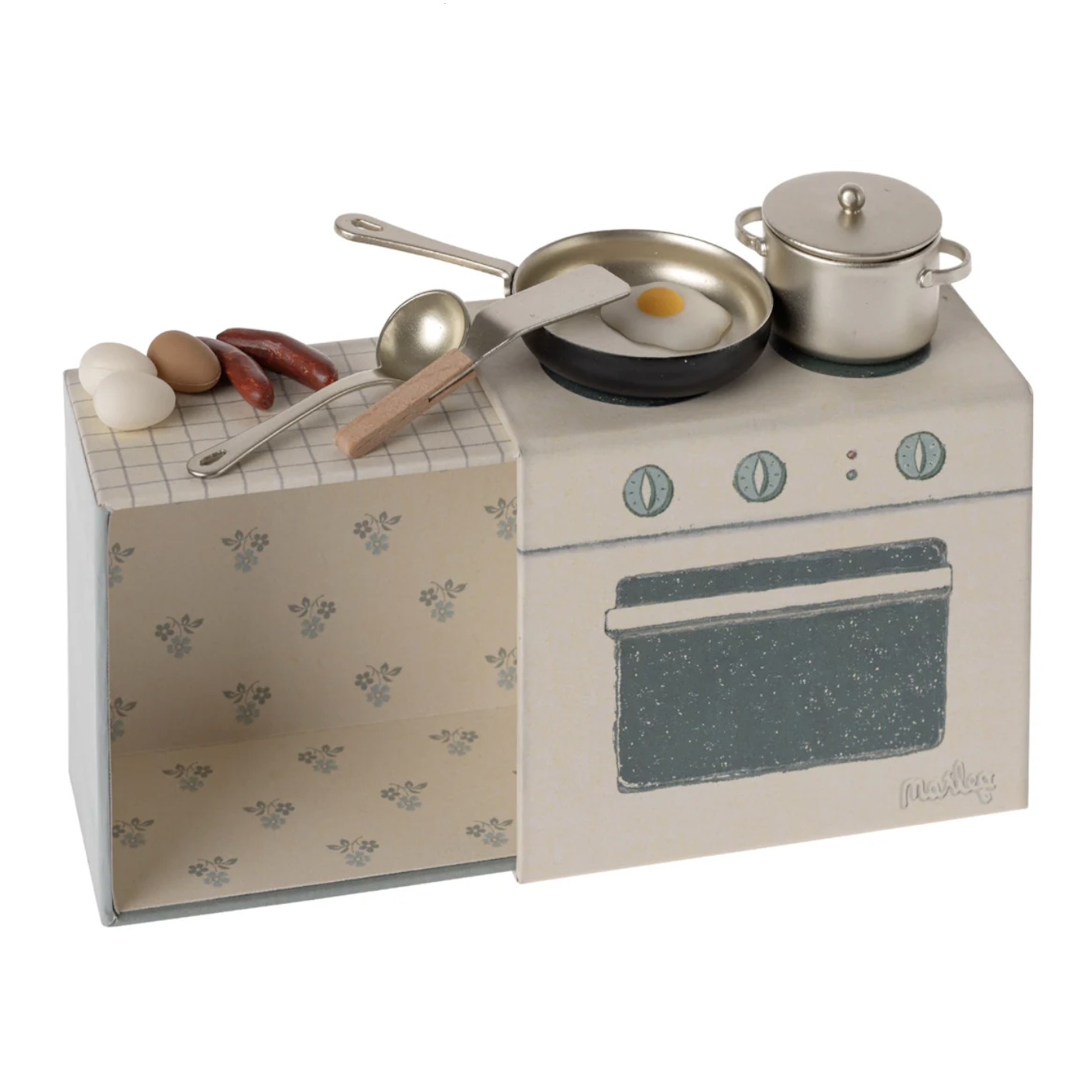 Maileg Cooking Set Mouse (9654138732831)