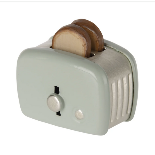 Maileg Mouse Toaster, Mint (9205195702559)