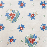 Jolly Serviette Large 33cm, Beige-Blue