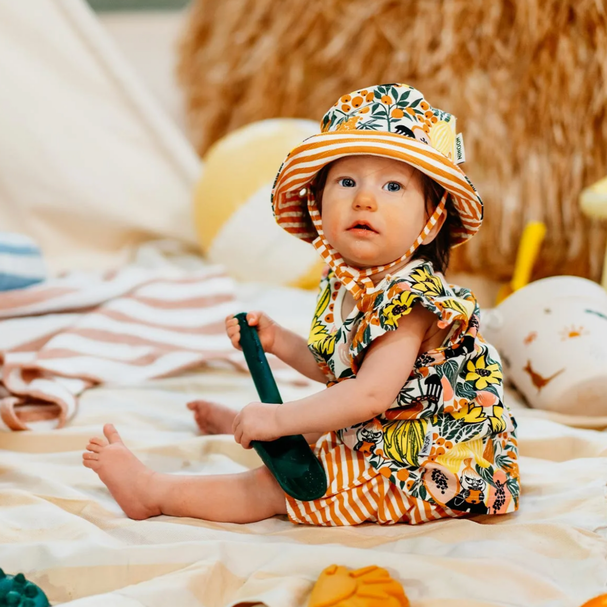 Moomin Baby Hat, Papaya (8616481161503)