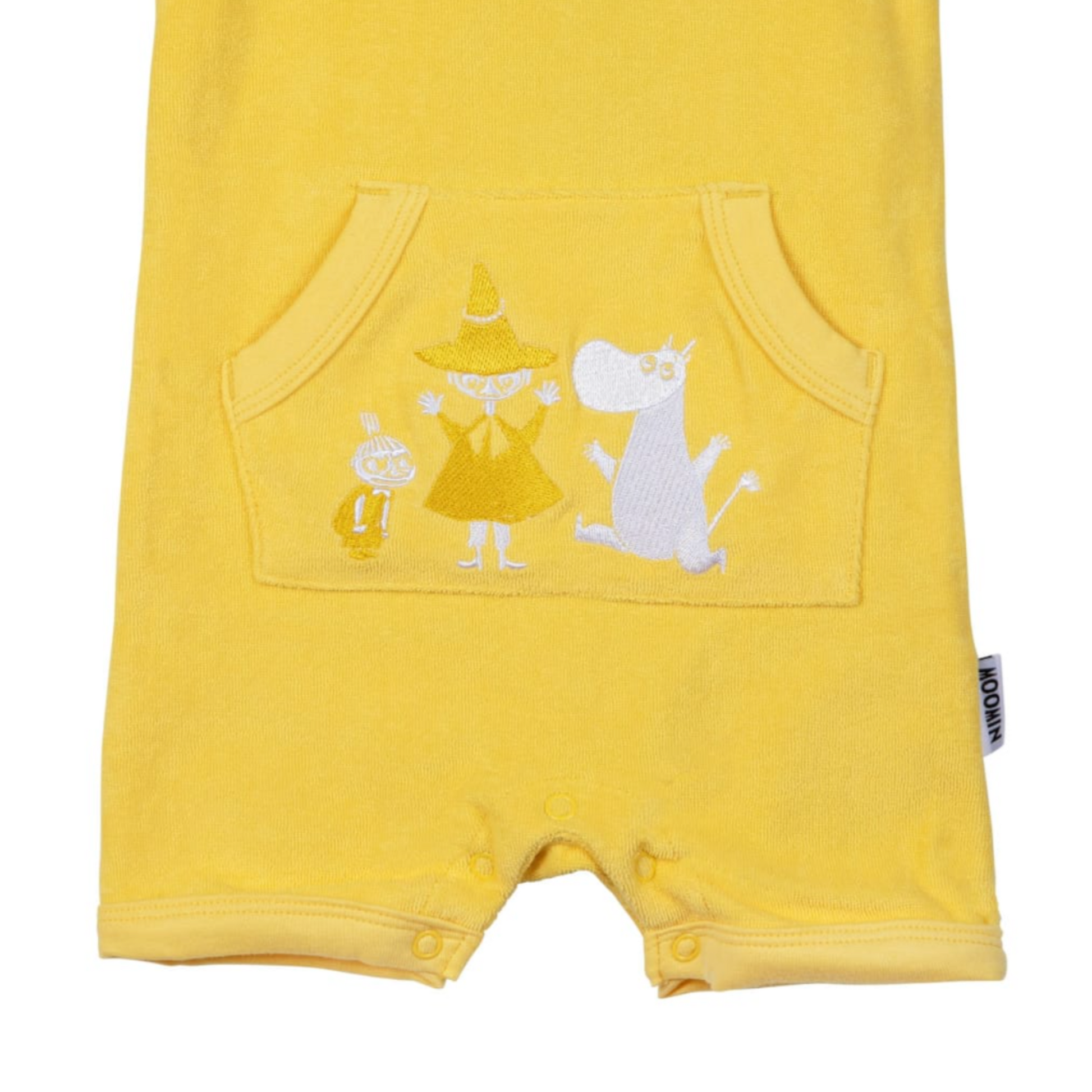 Moomin Baby Playsuit Terry, Yellow (8616845476127)