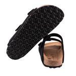 Cassandra Unisex Sandals, Black (8709588910367)
