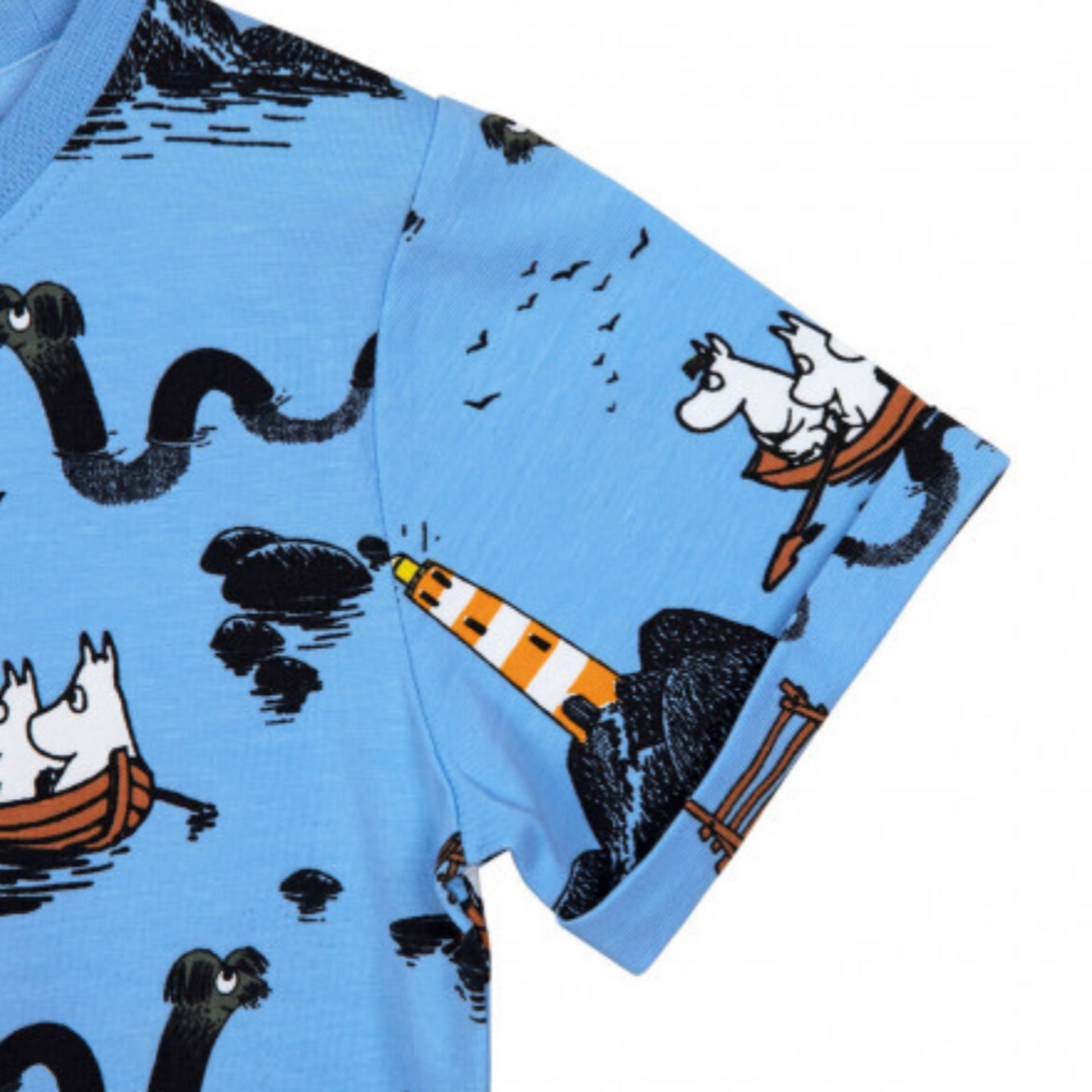 Moomin Kids T-Shirt, Sea (8756481917215)