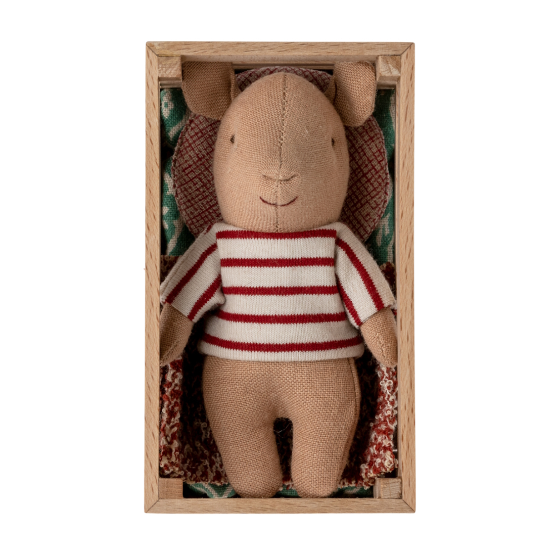 Maileg Pig in Box, Baby Girl (8832725877023)