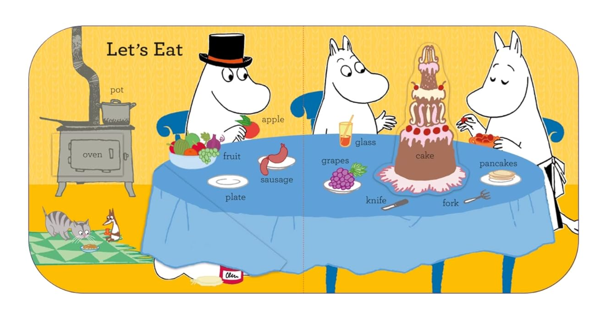Moomin's First 100 Words A Lift-the-flap book (8847255896351)