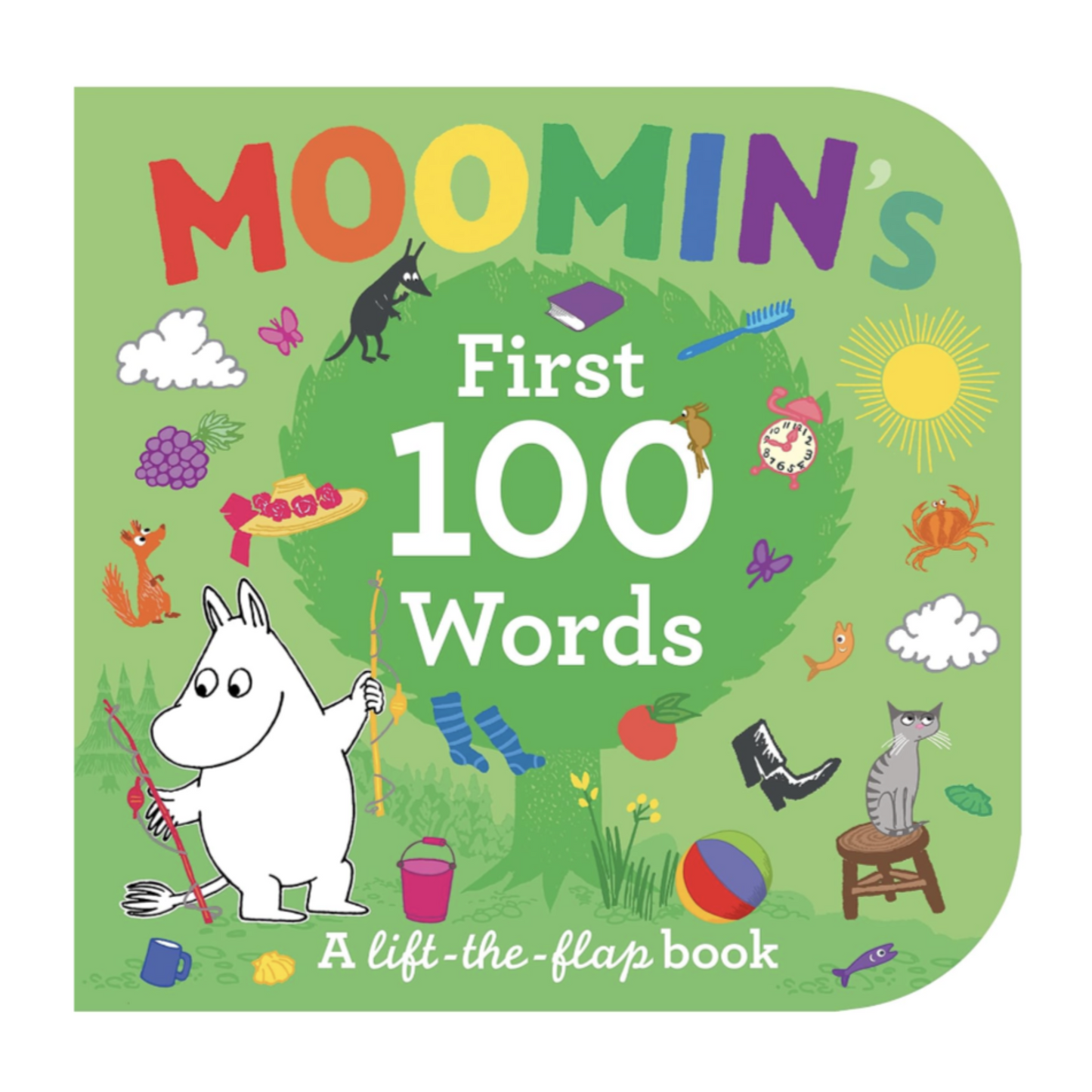 Moomin's First 100 Words A Lift-the-flap book (8847255896351)