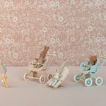 Maileg Stroller Baby, Rose 2024 (8997933908255)