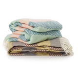 Klippan ZigZag 100% Wool Throw, Multi Pastel (9045389246751)